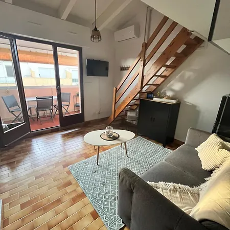 Apartment Cap D'agde 1 Chambre, 1 Mezzanine, Parking Et Piscine Agde