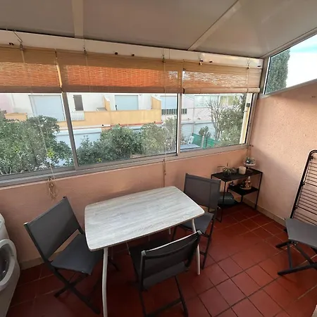Cap D'agde 1 Chambre, 1 Mezzanine, Parking Et Piscine * 아그