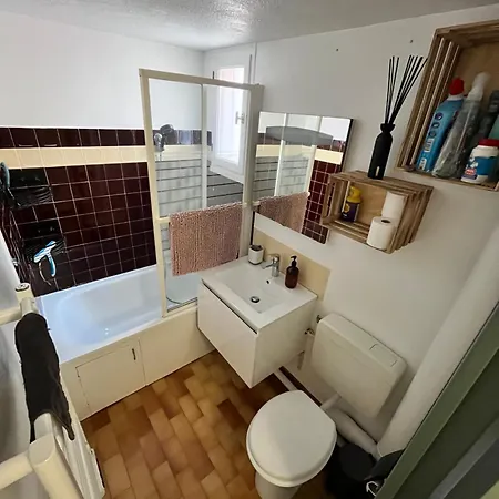 Cap D'agde 1 Chambre, 1 Mezzanine, Parking Et Piscine 아파트